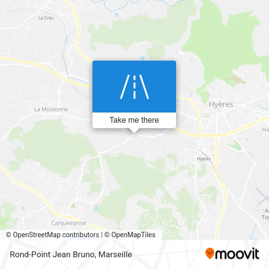 Rond-Point Jean Bruno map