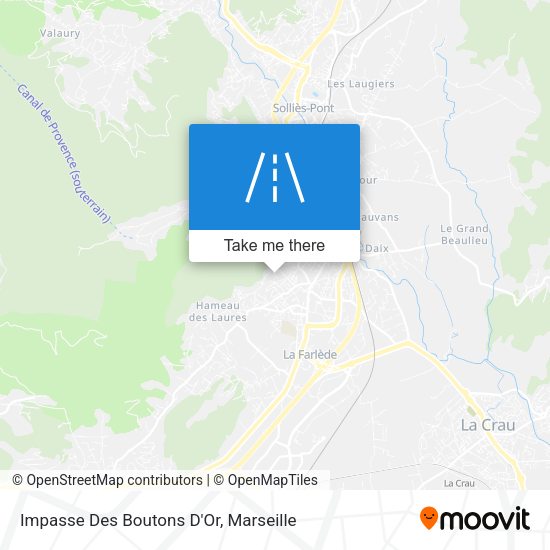 Impasse Des Boutons D'Or map
