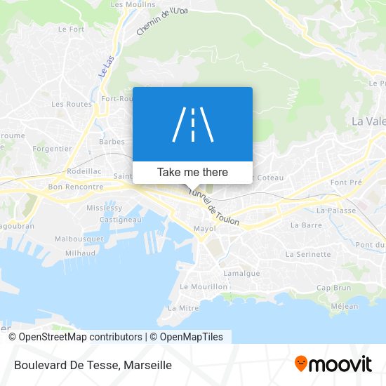 Boulevard De Tesse map