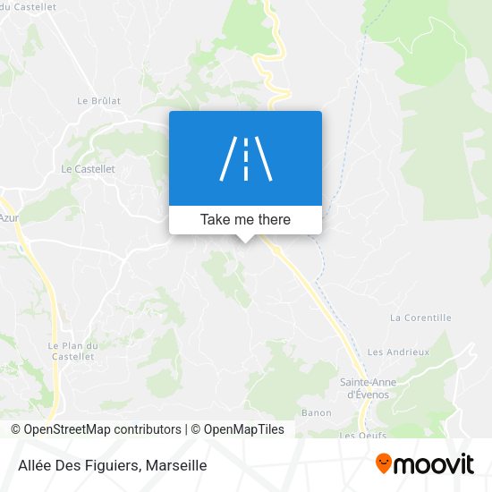 Allée Des Figuiers map