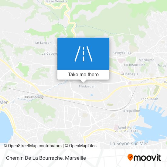 Chemin De La Bourrache map