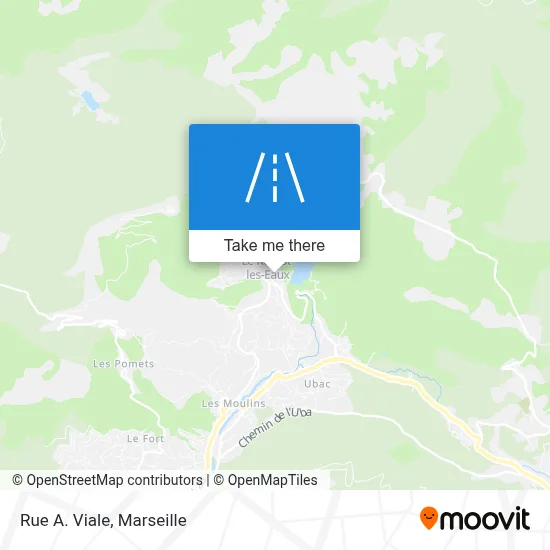 Rue A. Viale map