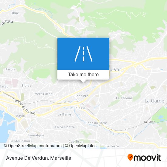 Avenue De Verdun map