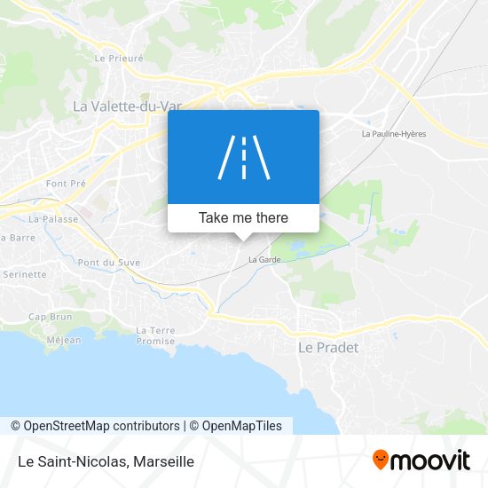 Le Saint-Nicolas map