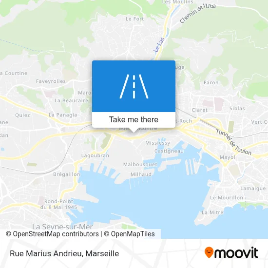 Rue Marius Andrieu map