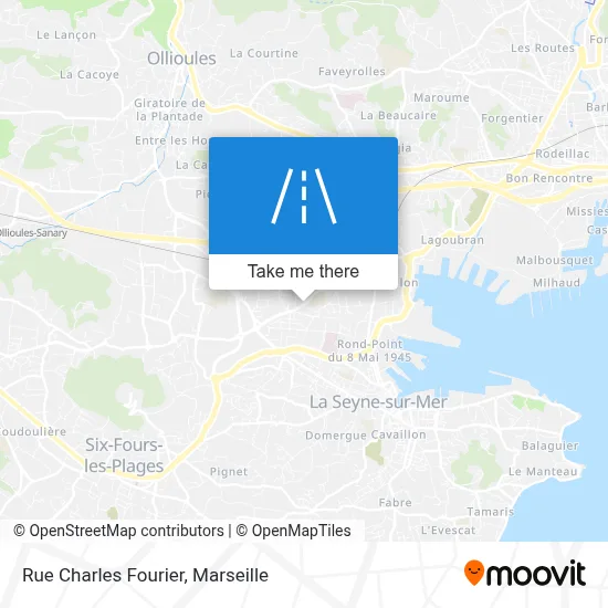 Rue Charles Fourier map