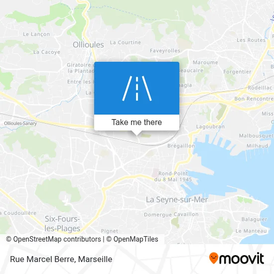 Rue Marcel Berre map