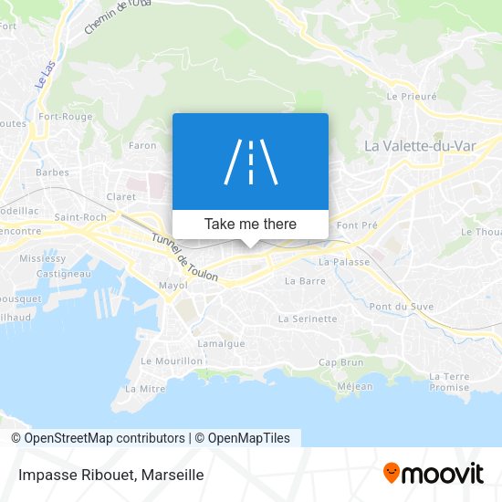 Impasse Ribouet map