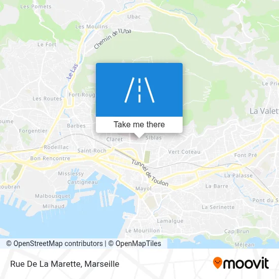 Rue De La Marette map