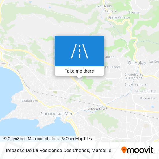 Impasse De La Résidence Des Chênes map