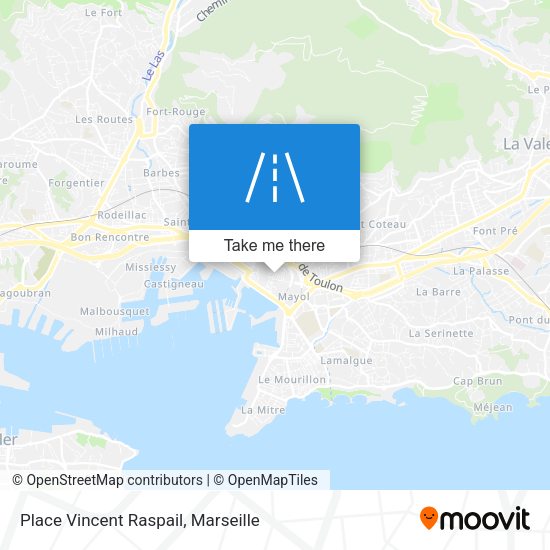 Place Vincent Raspail map
