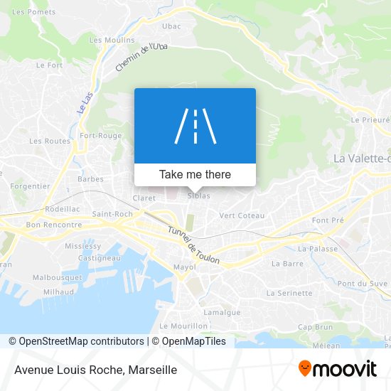 Avenue Louis Roche map