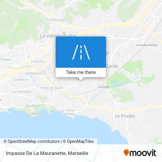 Impasse De La Mauranette map