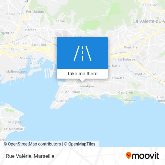 Rue Valérie map