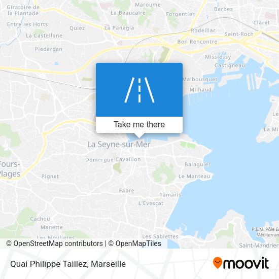 Quai Philippe Taillez map