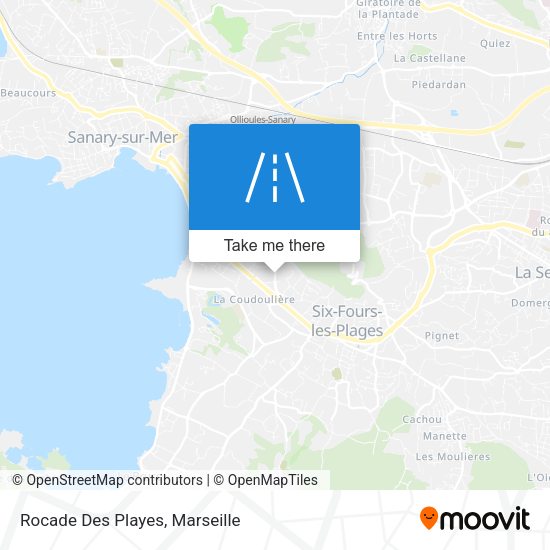 Rocade Des Playes map