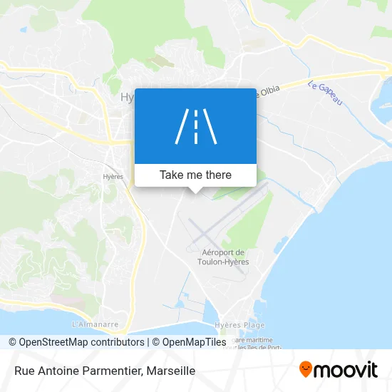 Rue Antoine Parmentier map