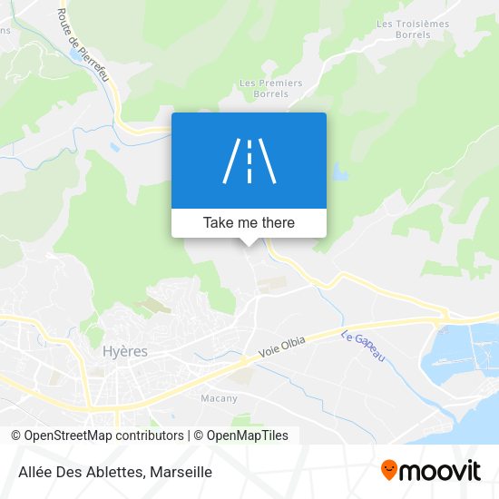 Allée Des Ablettes map