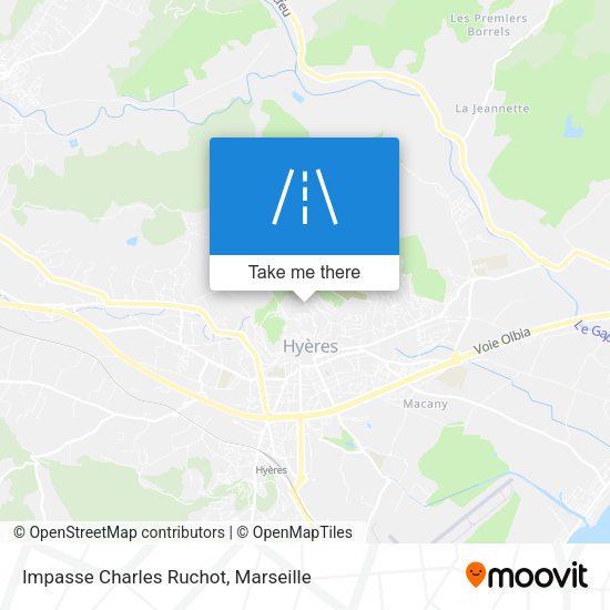 Impasse Charles Ruchot map
