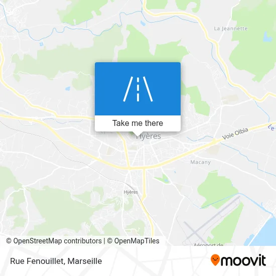 Rue Fenouillet map
