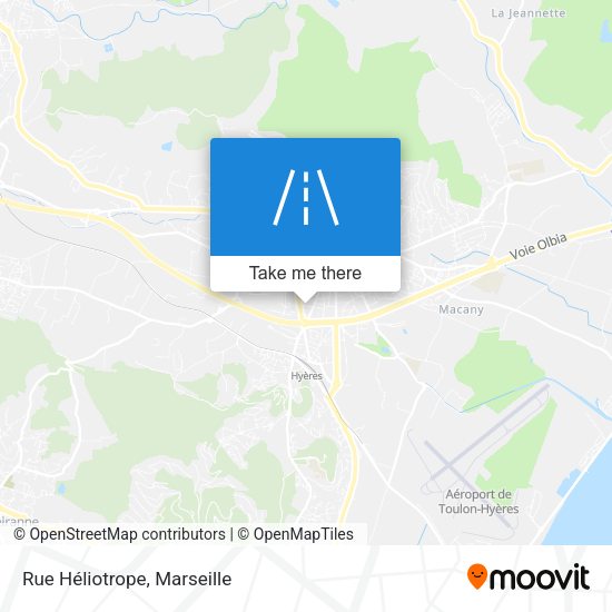 Rue Héliotrope map