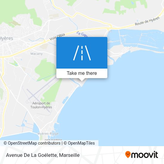 Avenue De La Goélette map
