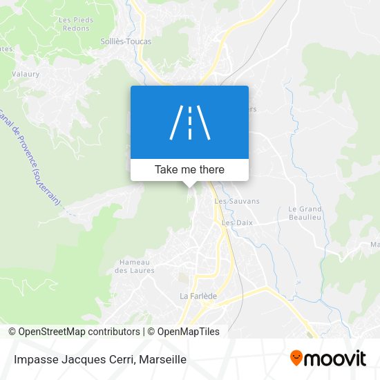 Impasse Jacques Cerri map