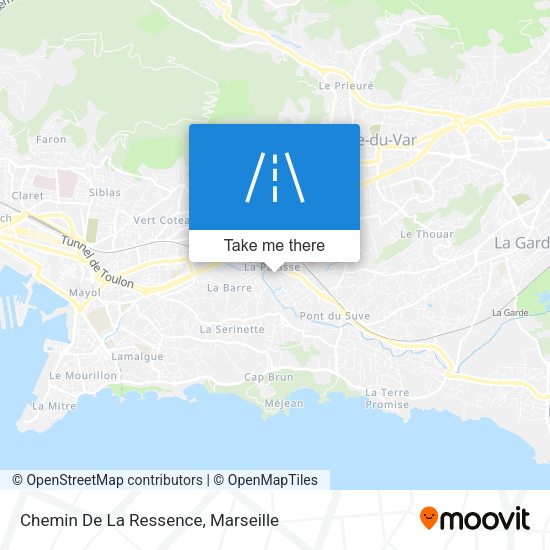 Chemin De La Ressence map