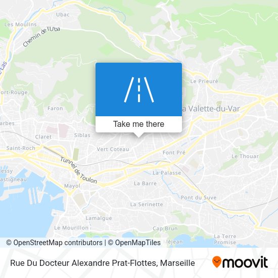 Rue Du Docteur Alexandre Prat-Flottes map
