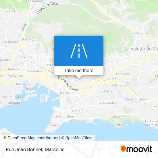 Rue Jean Bonnet map