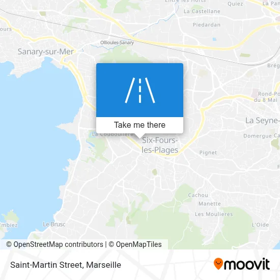 Rue Saint-Martin map