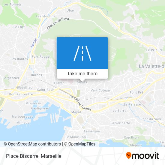 Place Biscarre map