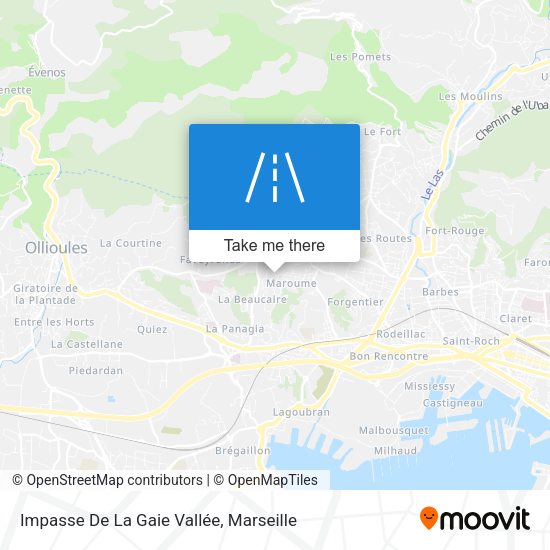 Impasse De La Gaie Vallée map
