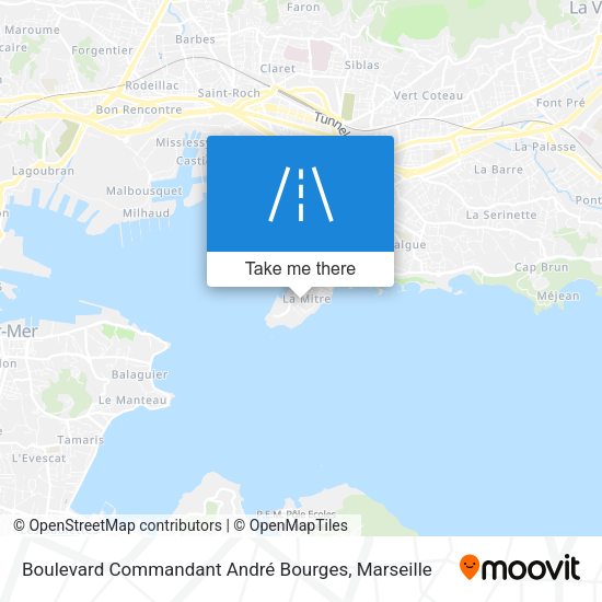 Boulevard Commandant André Bourges map