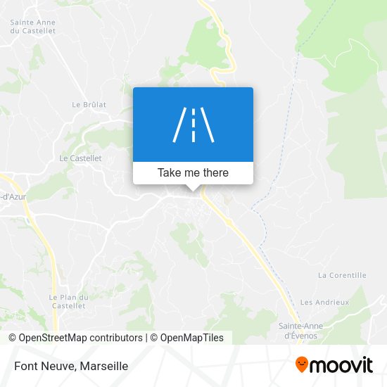 Font Neuve map
