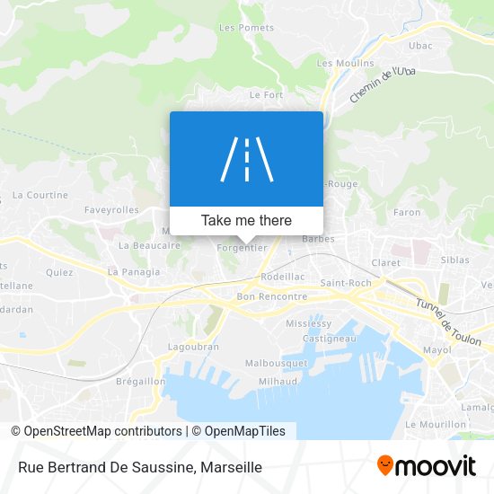 Rue Bertrand De Saussine map