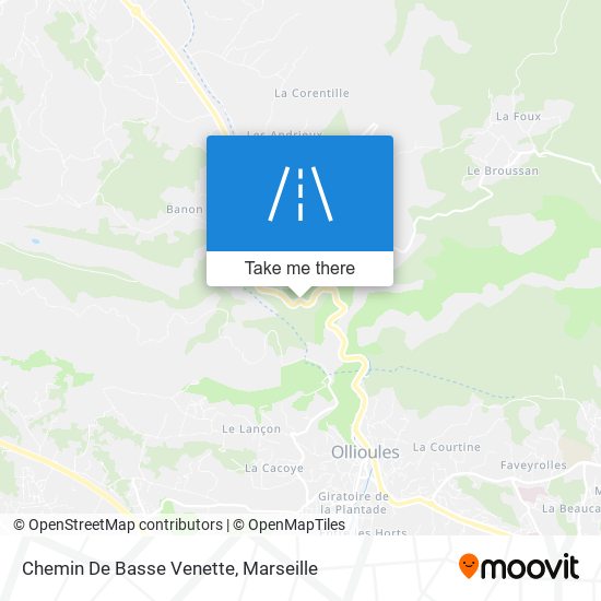 Chemin De Basse Venette map