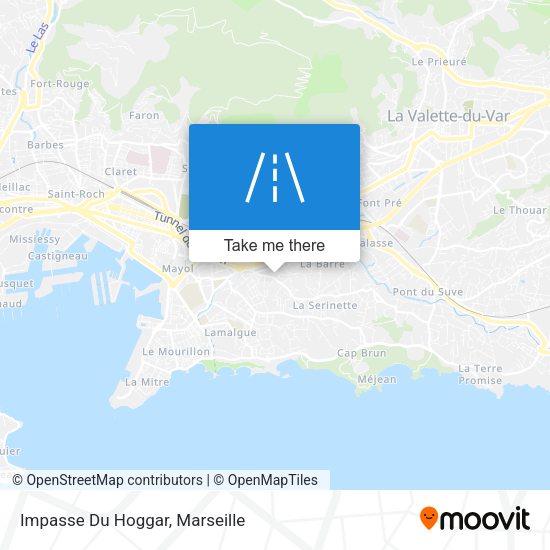 Impasse Du Hoggar map