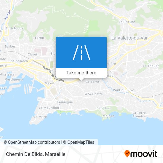 Chemin De Blida map