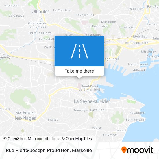 Rue Pierre-Joseph Proud'Hon map