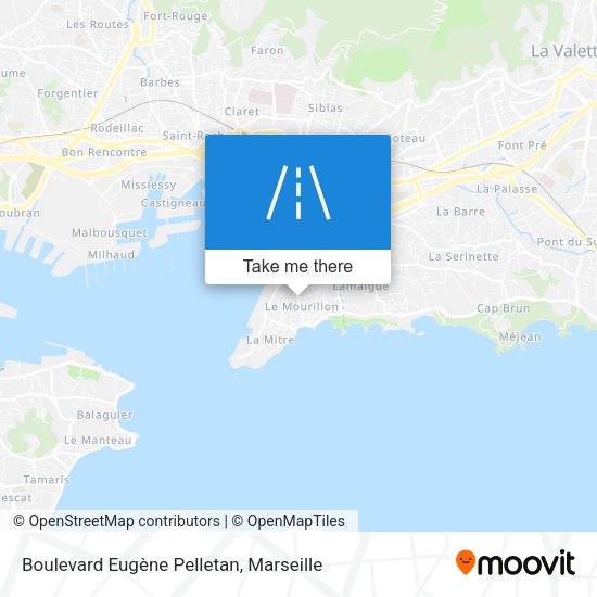 Boulevard Eugène Pelletan map