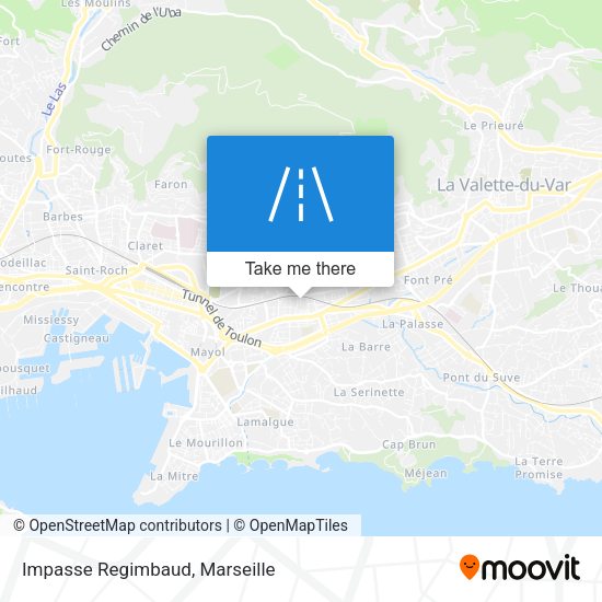 Impasse Regimbaud map