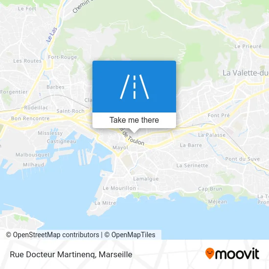 Rue Docteur Martinenq map
