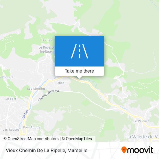 Vieux Chemin De La Ripelle map