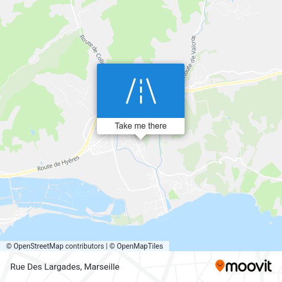 Rue Des Largades map
