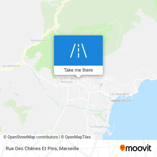 Rue Des Chênes Et Pins map