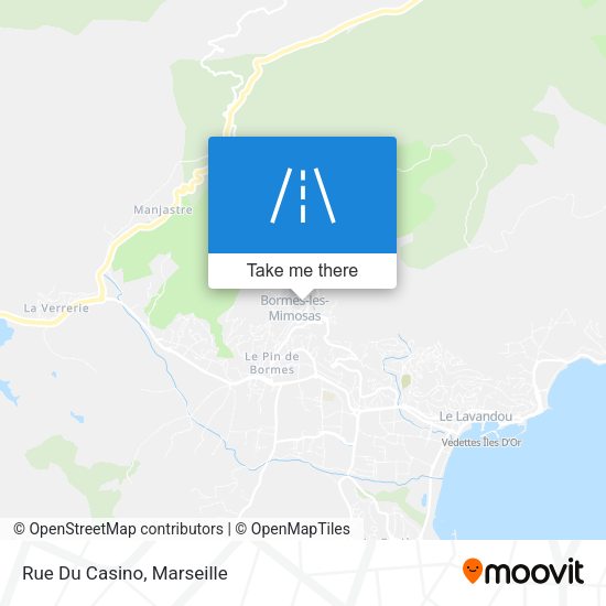 Rue Du Casino map