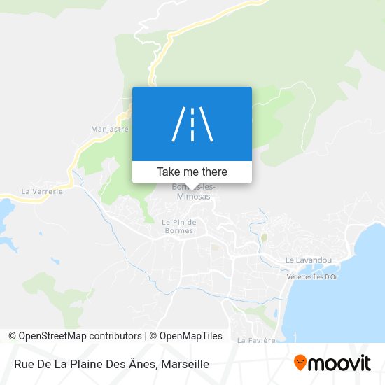 Rue De La Plaine Des Ânes map