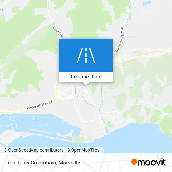 Rue Jules Colombain map