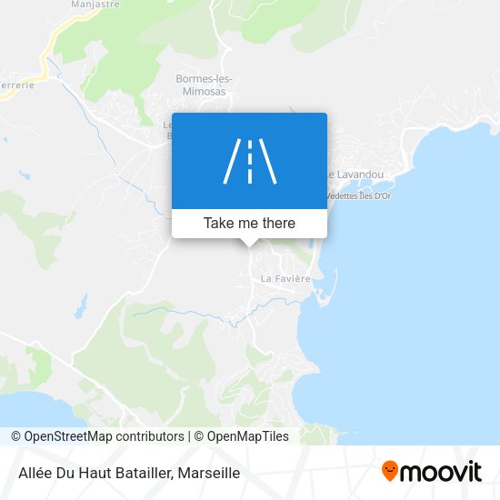 Allée Du Haut Batailler map